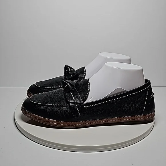 Cole Haan Black Leather Loafers - Picture 10 of 14
